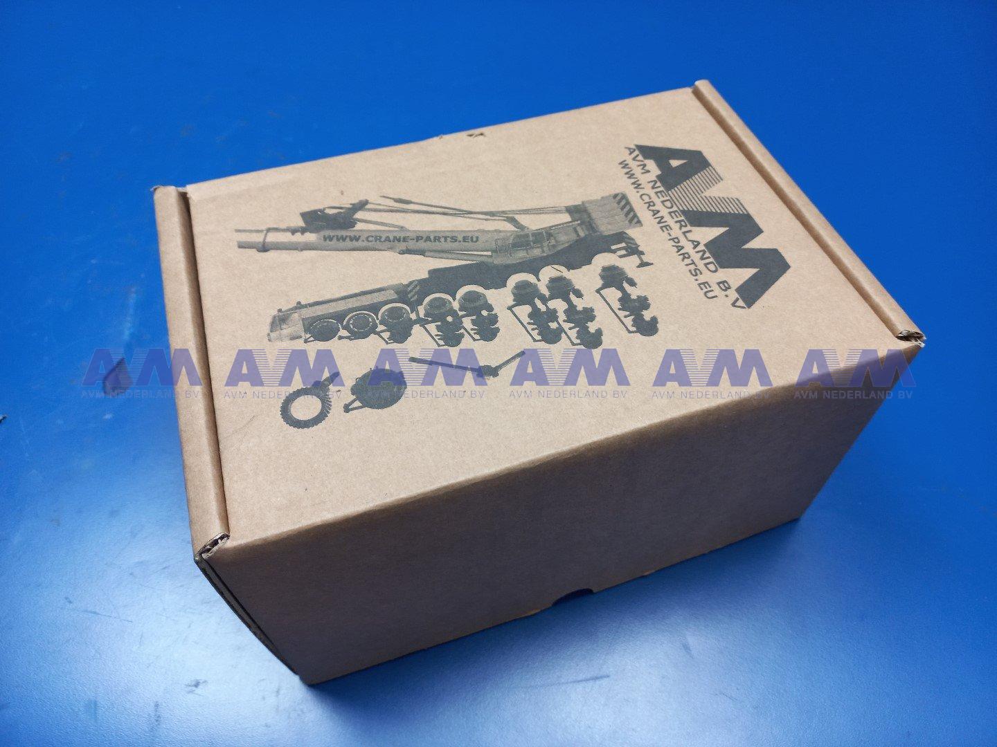 Brake pad set (4 pieces) 0037582020 AVM