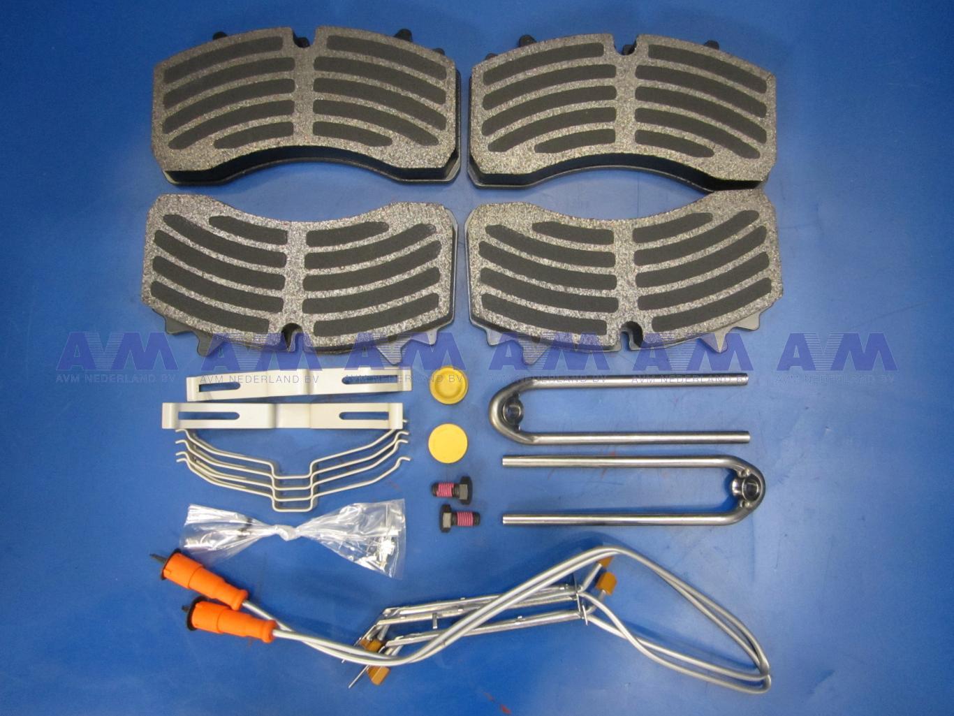 Conjunto Pastillas de freno Jurid 539 FF 20 Wabco