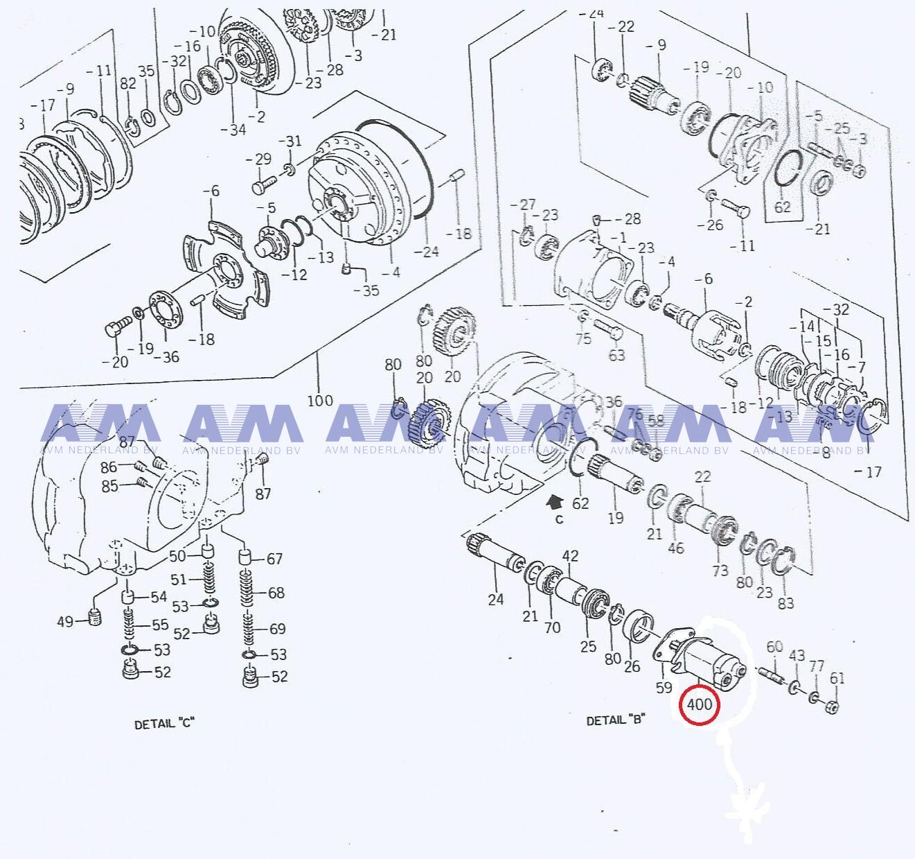 Charge pump KATO 25 TON MODEL KR-25H-111L