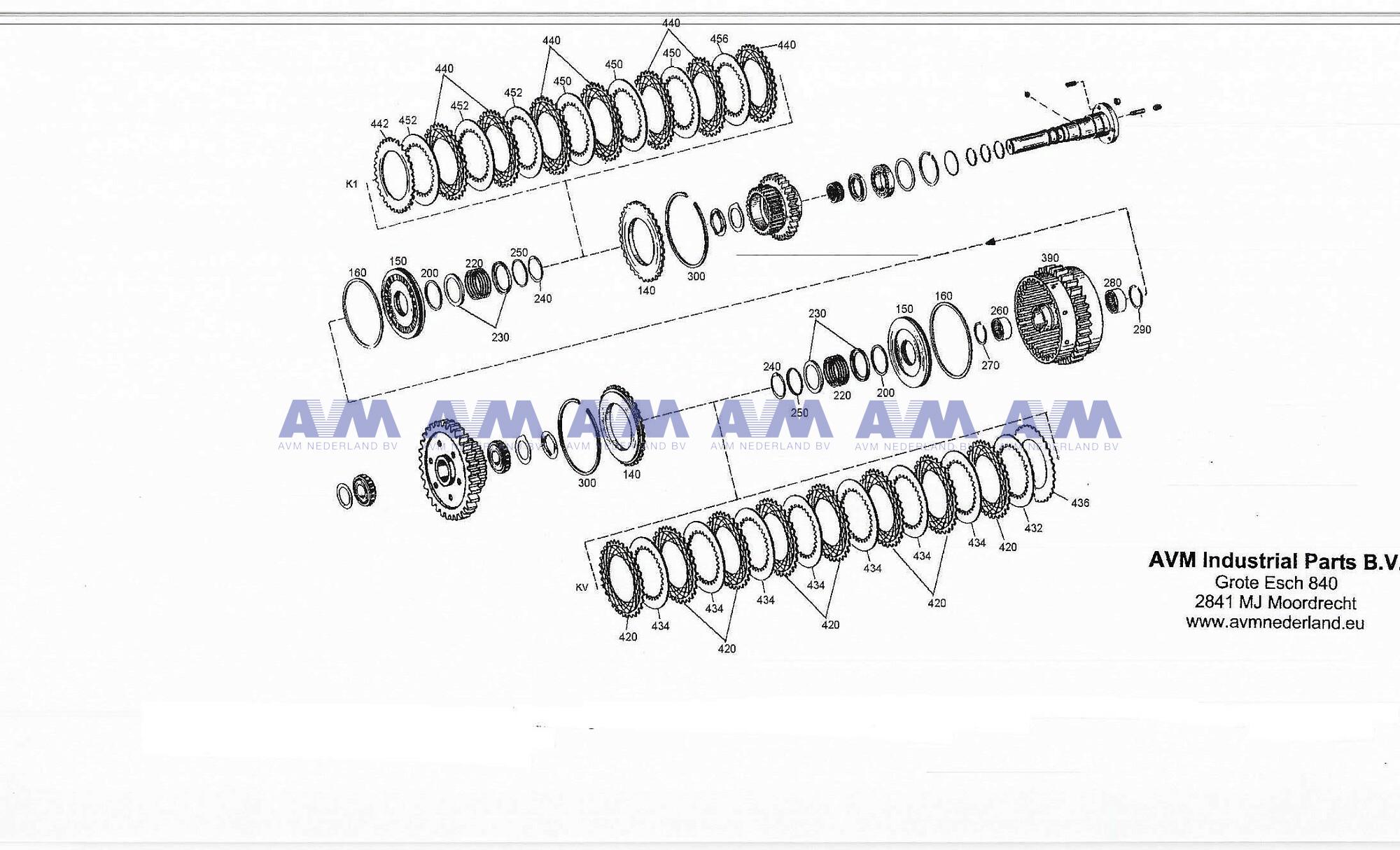 ZF-hydromedia-transmission 6WG201 ZF